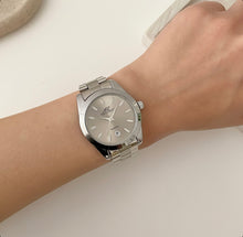 Load image into Gallery viewer, Silver Grey Harmony Metal Watch