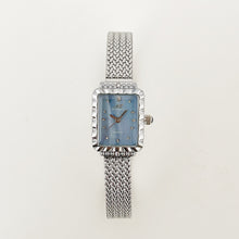 Load image into Gallery viewer, Silver Blue Vintage Women’s Watch
