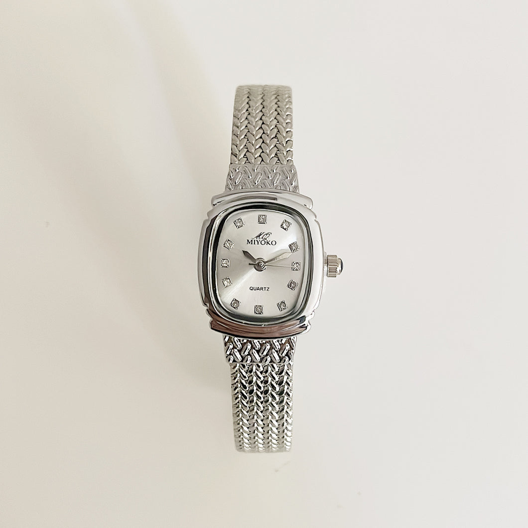Silver White Nocturnal Watch