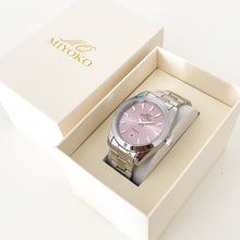 Load image into Gallery viewer, Silver Purple Harmony Metal Watch
