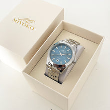 Load image into Gallery viewer, Silver Blue Harmony Metal Watch
