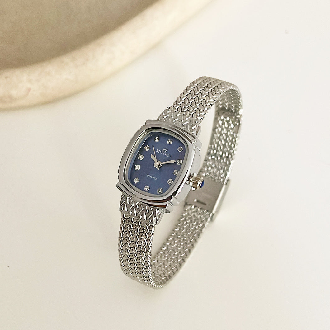 Silver Blue Nocturnal Watch