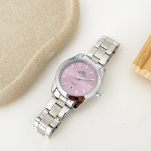 Load image into Gallery viewer, Silver Purple Harmony Metal Watch
